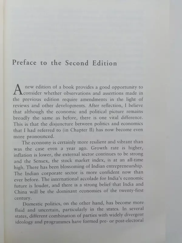 The Future of India Politics, Economics and Governance - Bimal Jalan, knyga 5