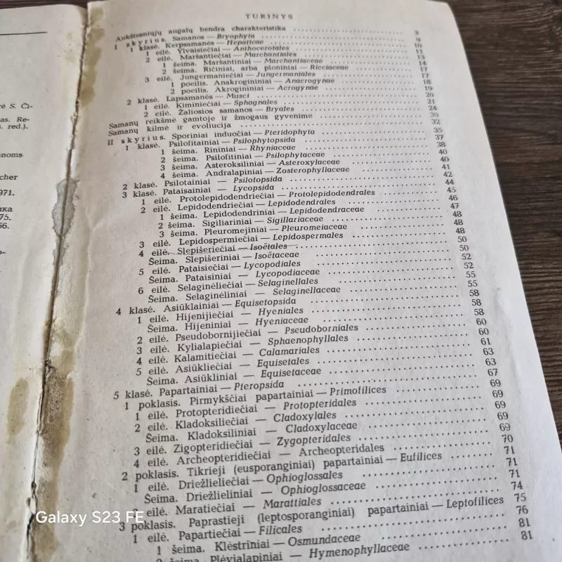 ARCHEGONINIAI AUGALAI - Vytautas Galinis, knyga 3