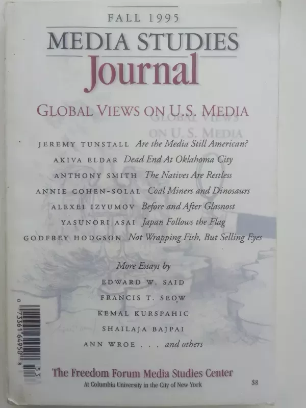 Media Studies Journal - Autorių Kolektyvas, knyga 2