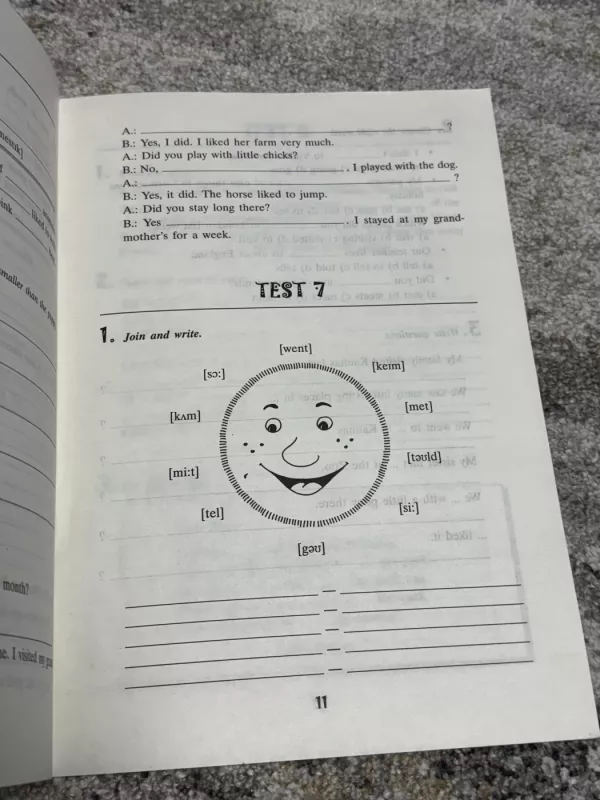 English tests - Tatjana Kriliuvienė, knyga 6