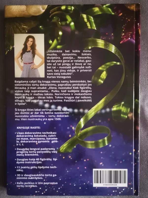 TORTŲ DEKORAVIMAS: smagu ir paprasta - Elena Kliment, knyga 4