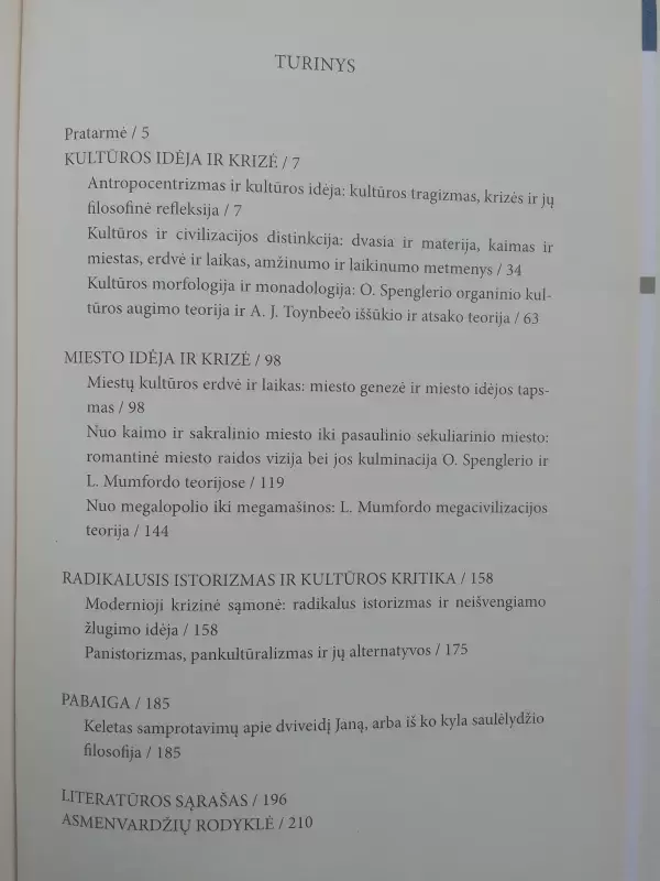Moderniosios kultūros filosofijos metmenys - Leonidas Donskis, knyga 5