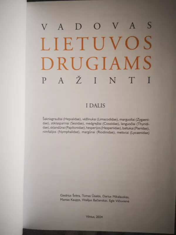 VADOVAS LIETUVOS DRUGIAMS PAŽINTI, I DALIS - Giedrius Švitra, knyga 3
