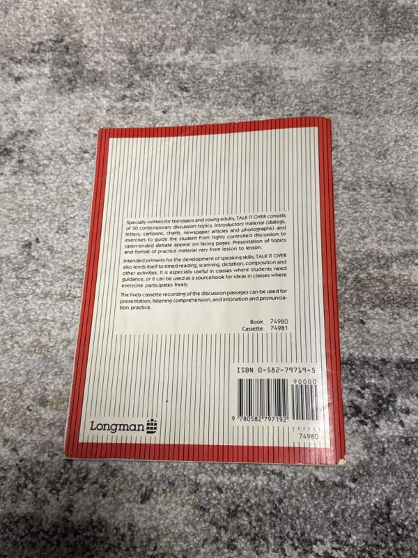 Talk It Over - Autorių Kolektyvas, knyga 3