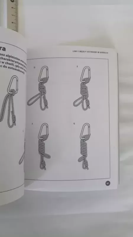 Liny i węzły: We wspinaczce, żeglarstwie i survivalu - Charles Stronge, knyga 5