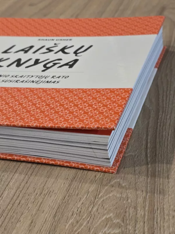 Laiškų knyga. Platesnio skaitytojų rato vertas susirašinėjimas - Shaun Usher, knyga 5