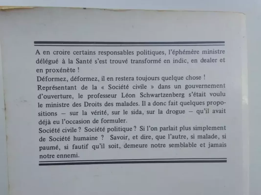 La société humaine - Léon Schzerwenberg, knyga 6