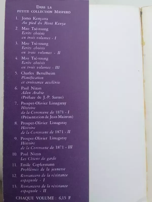 Problèmes de la jeunesse - Emile Copfermann, knyga 3