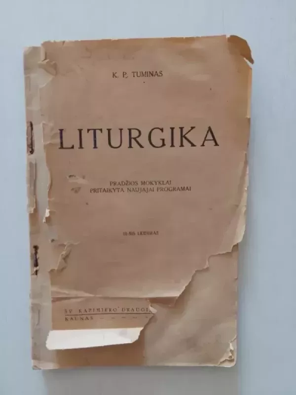 Liturgika - K. P. Tuminas, knyga 2