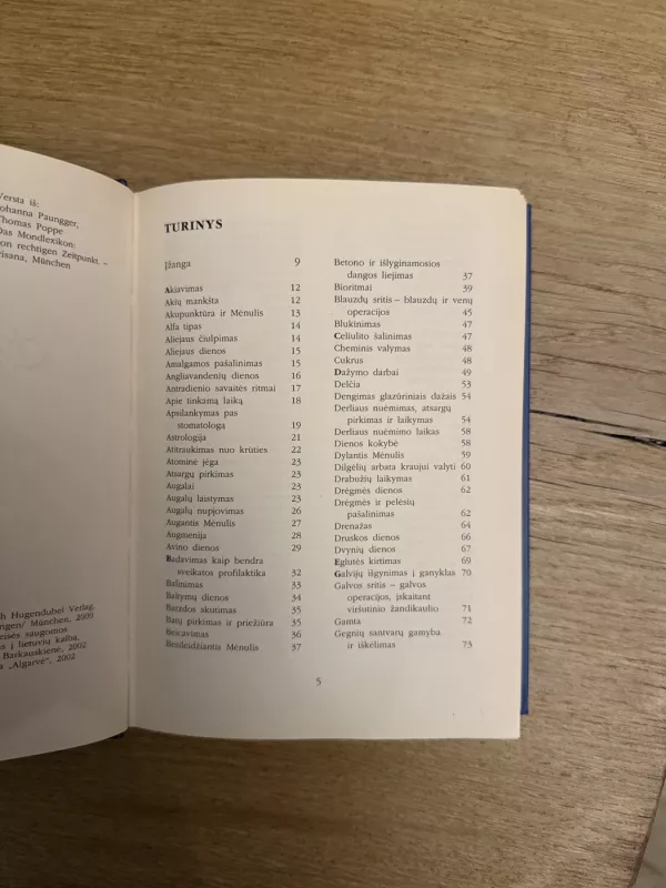 Gyvenimas Mėnulio ritmu: viskas tinkamu laiku -   Johanna Paungger, Thomas Poppe, knyga 3