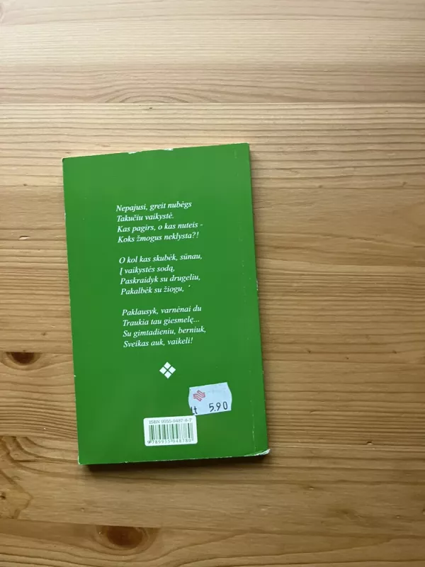 Žodžius gražiausius tau skiriu. Sveikinimai, linkėjimai - Sudarė N. Jazbutytė, I. Aleksaitė, knyga 5