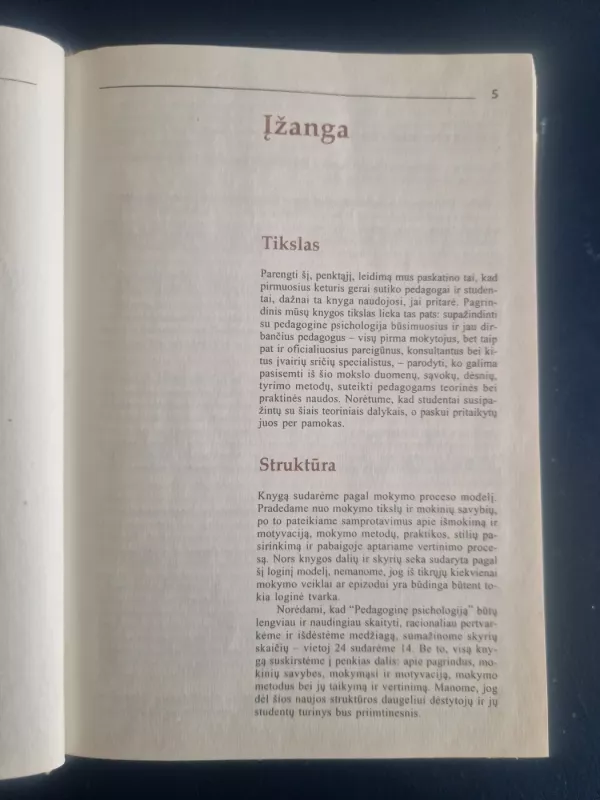 Pedagoginė psichologija - N.L. Gage, D.C.  Berliner, knyga 3