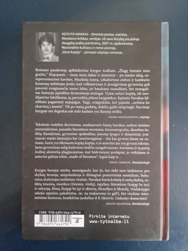 Vyno kopija - Kęstutis Navakas, knyga 5