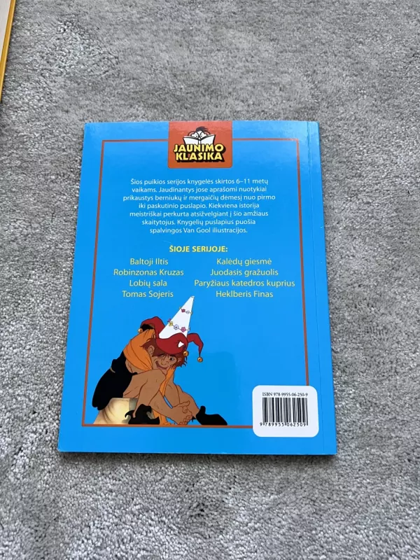 Jaunimo klasika: Paryžiaus katedros kuprius - Viktoras Hugo, knyga 3