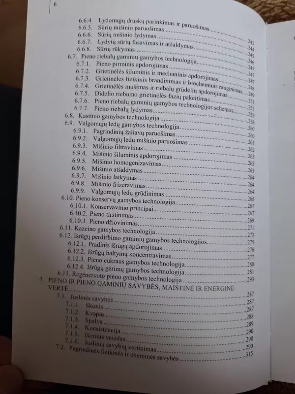 Pieno gaminių technologija - A. Gudonis, knyga 6