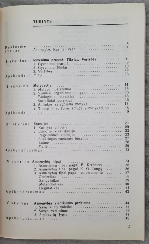 Asmenybės psichologija (10-11 kl.) - Rasa Bieliauskaitė, knyga 3