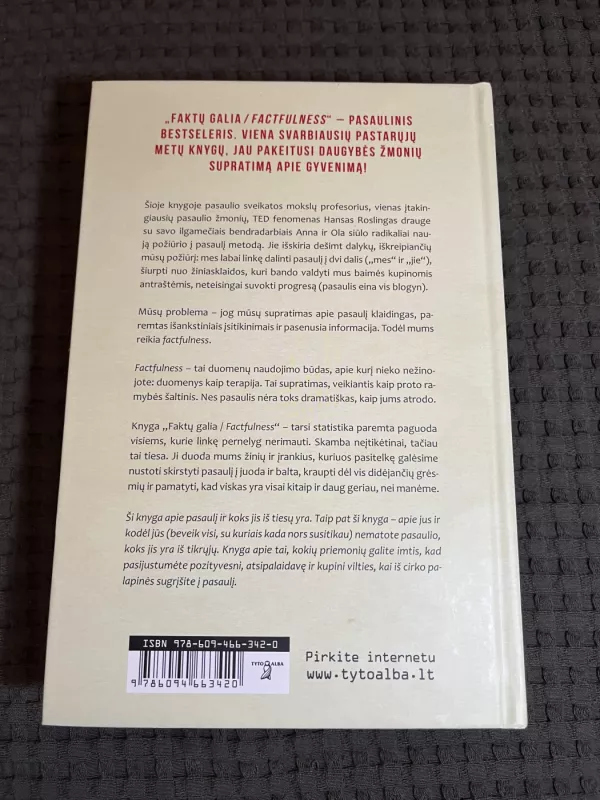 Faktų galia - Hans Rosling, knyga 3