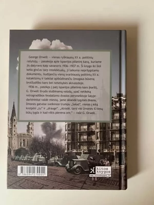 Katalonijai pagerbti - George Orwell, knyga 3