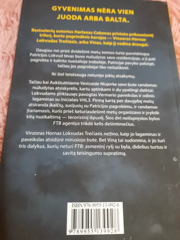 Vinas - Harlan Coben, knyga 3