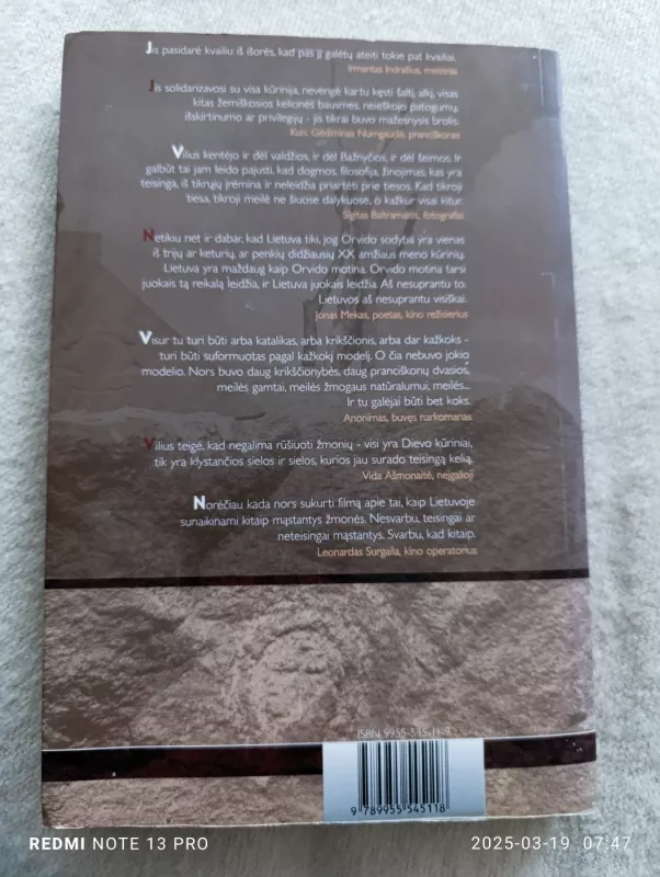 Kitoks Vilius Orvidas - Daina Parulskienė, knyga 6