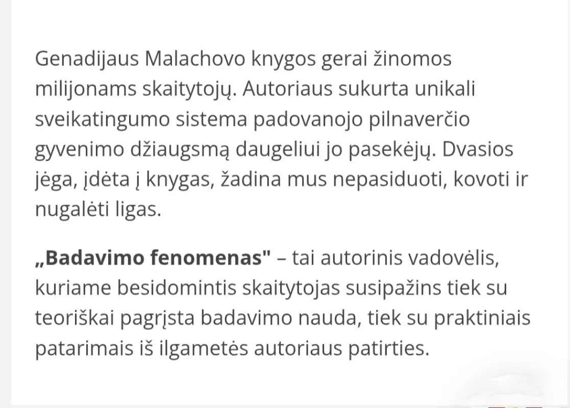 Badavimo fenomenas - Genadijus Malachovas, knyga 4