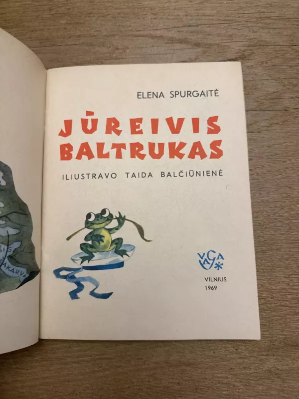 Jūreivis Baltrukas - Elena Spurgaitė, knyga 3