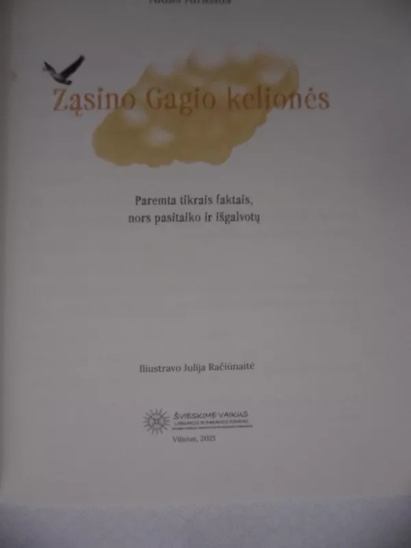 Žąsino Gagio kelionės - Aidas Jurašius, knyga 4