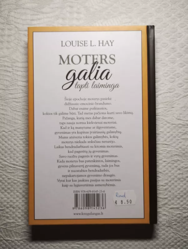 Moters galia tapti laiminga - Louise L. Hay, knyga 3