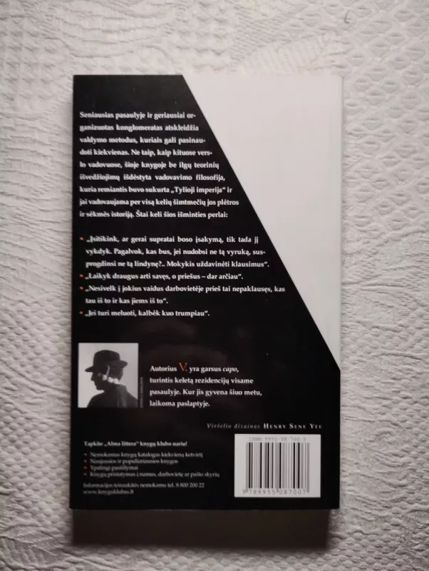 Mafijos patarimai - V., knyga 3