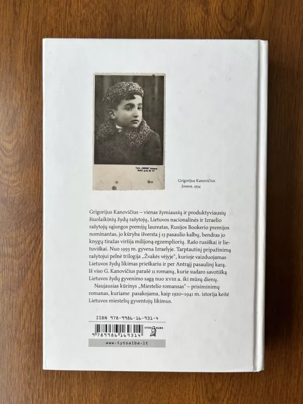 Miestelio romansas - Grigorijus Kanovičius, knyga 3