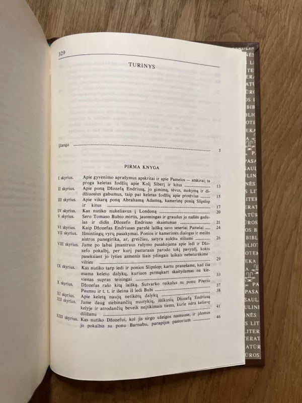 Džozefo Endriuso ir jo draugo pono Abrahamo Adamso nuotykių istorija - Henris Fildingas, knyga 5