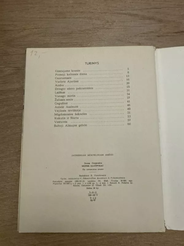 Jūreivis Baltrukas - Elena Spurgaitė, knyga 6