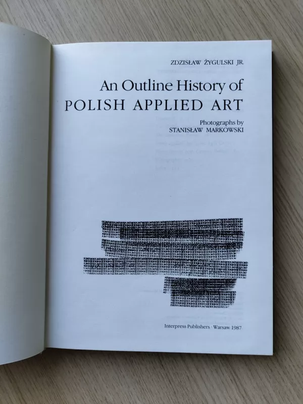 An Outline History of POLISH APPLIED ART - Zdzisław Żygulski, knyga 4