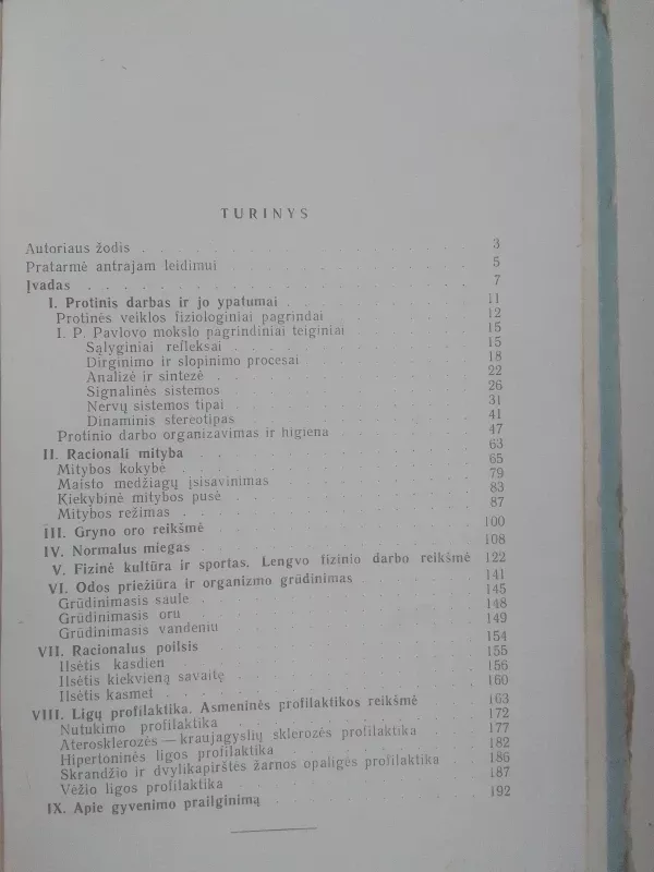 Apie sveikatos ir darbingumo išsaugojimą - V.S. Lukjanovas, knyga 4