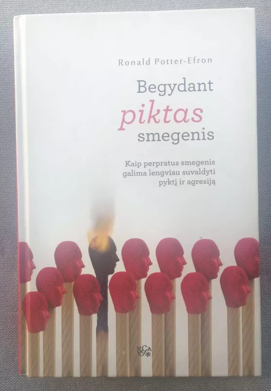 BEGYDANT PIKTAS SMEGENIS: kaip perpratus smegenis galima lengviau suvaldyti pyktį ir agresiją - Ronald Potter-Efron, knyga 2