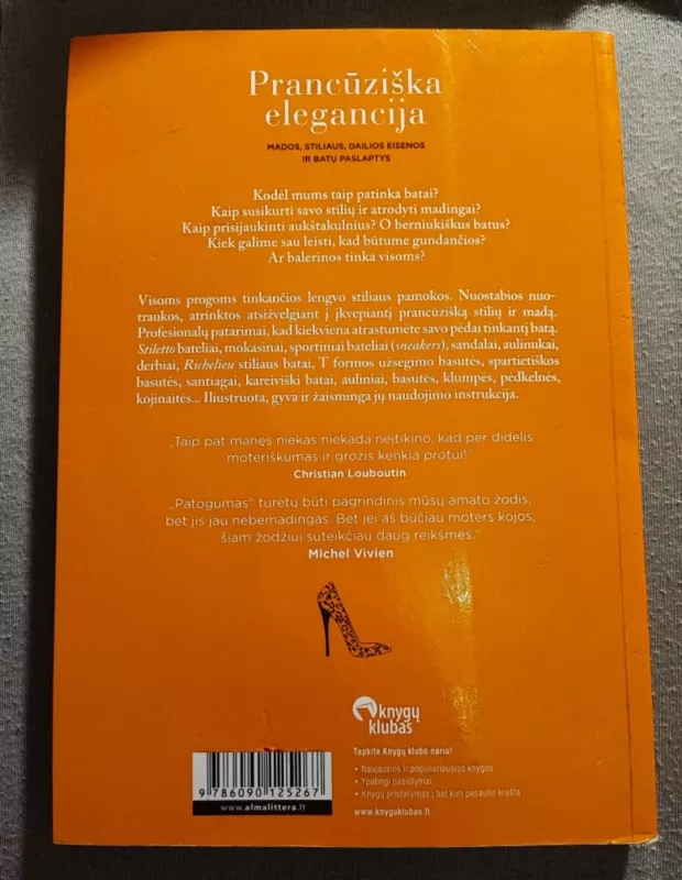 Prancūziška elegancija: mados, stiliaus, dailios eisenos ir batų paslaptys - Isabelle Thomas, Frederique  Veysset, knyga 3