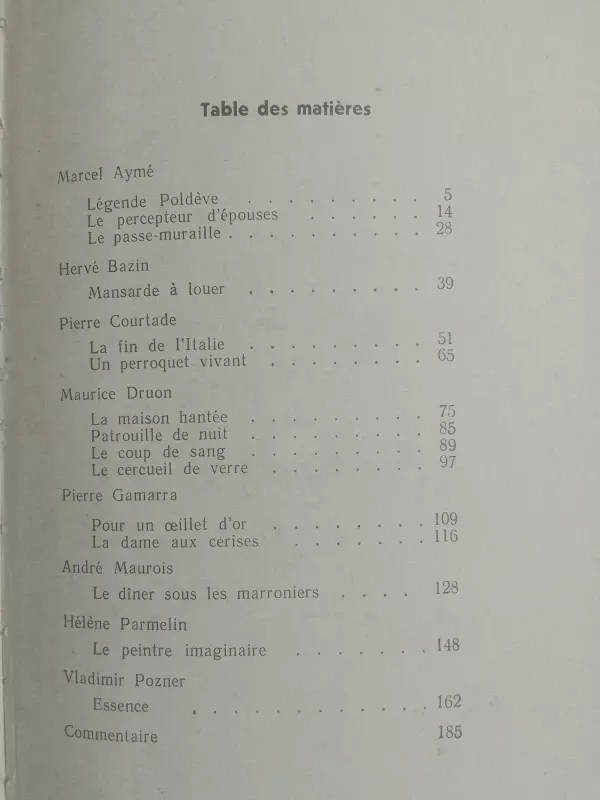 Nouvelles d'auteurs contemporains - Autorių Kolektyvas, knyga 4