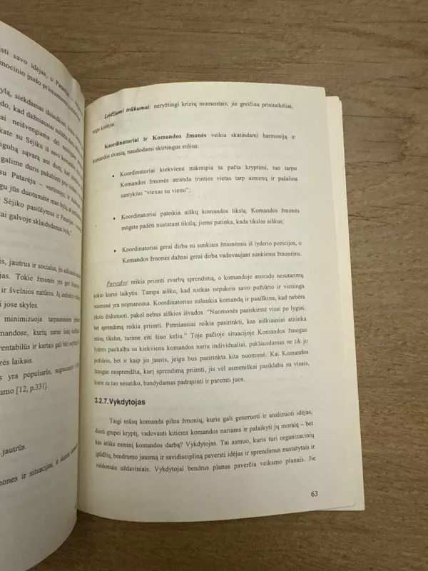 Komandinio darbo pagrindai - Birutė Vijeikienė, Juozas  Vijeikis, knyga 3