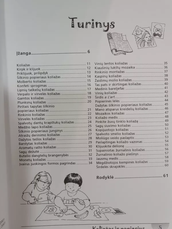 Koliažas ir popierius - MaryAnn Kohl, knyga 3