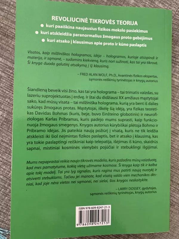 Holograminė visata - Michael Talbot, knyga 3