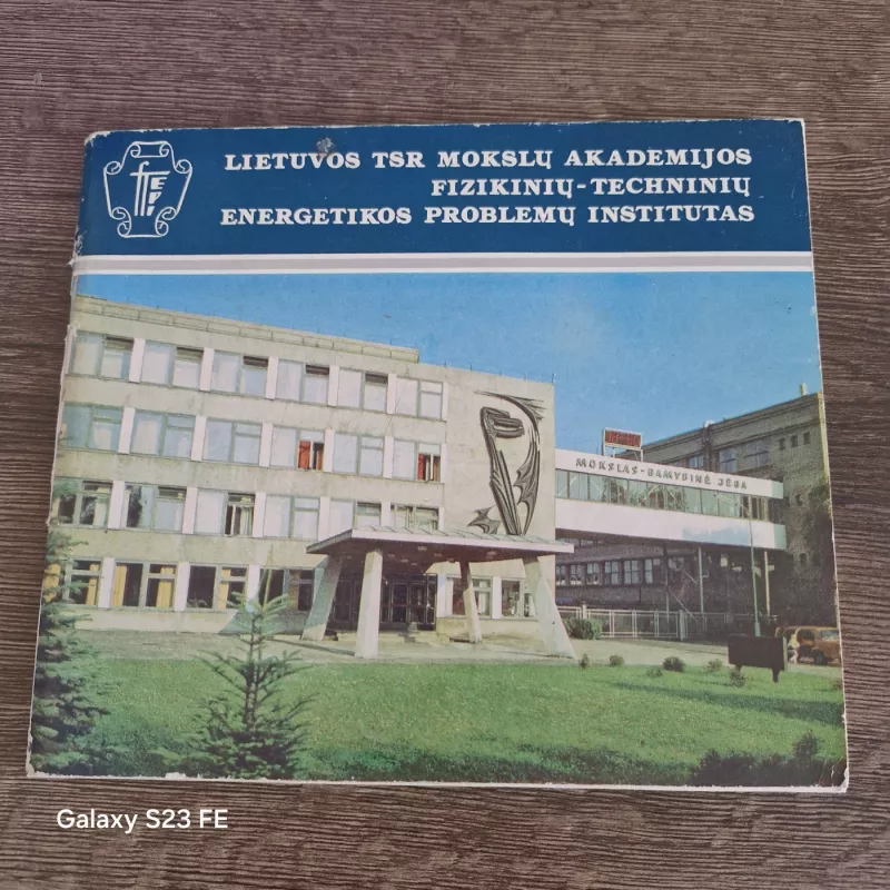 LIETUVOS TSR MOKSLŲ AKADEMIJOS FIZIKINIŲ-TECHNINIŲ ENERGETIKOS PROBLEMŲ INSTITUTAS - Autorių Kolektyvas, knyga 2