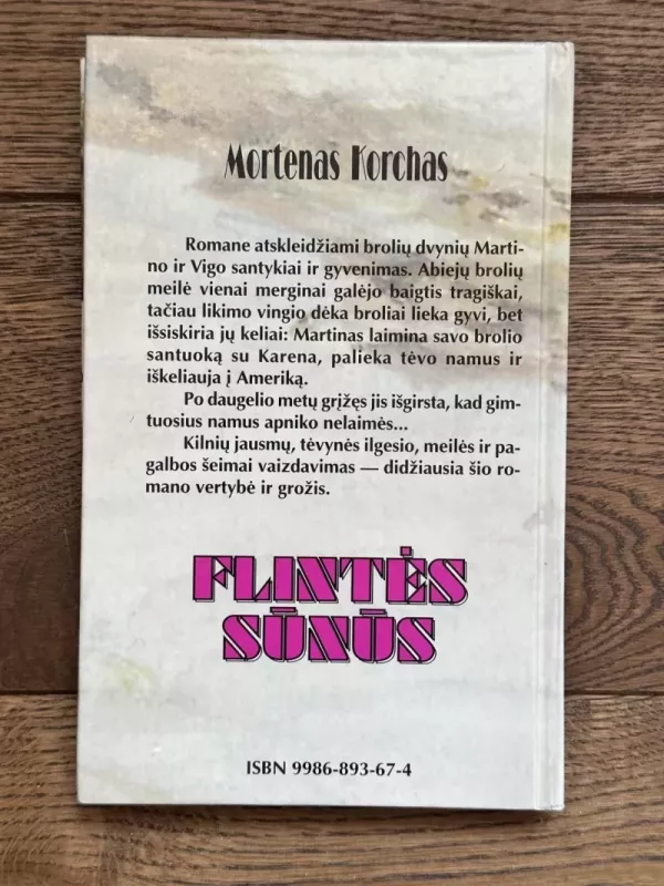 Flintės sūnus - Mortenas Korchas, knyga 3