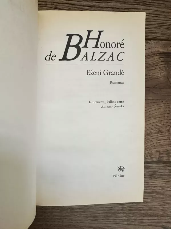 Eženi Grandė - Onorė Balzakas, knyga 4