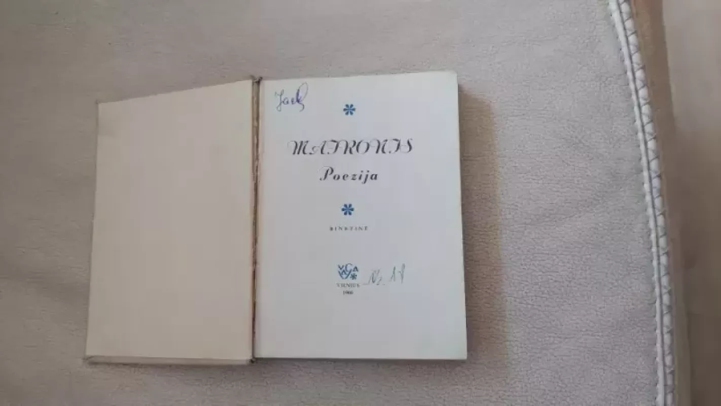 Maironis poezija rinktinė - Autorių Kolektyvas, knyga 4