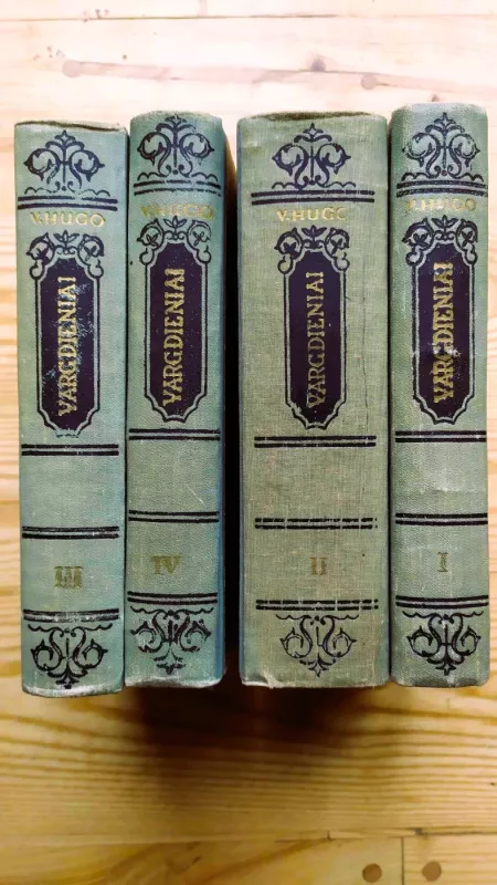 Vargdieniai (I II III IV tomai) - Viktoras Hugo, knyga 2