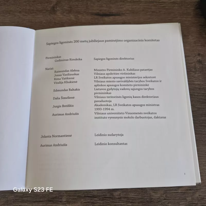 SAPIEGOS LIGONINĖ 200 - Autorių Kolektyvas, knyga 3