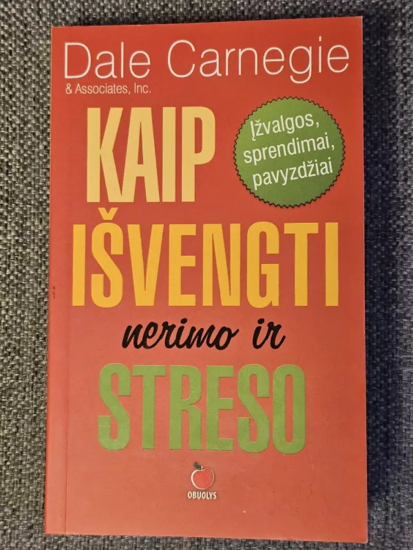 Kaip išvengti nerimo ir streso - Dale Carnegie, knyga 2