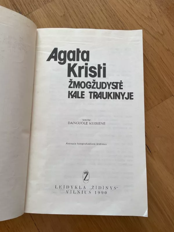 Žmogžudystė Kale traukinyje - Agatha Christie, knyga 3