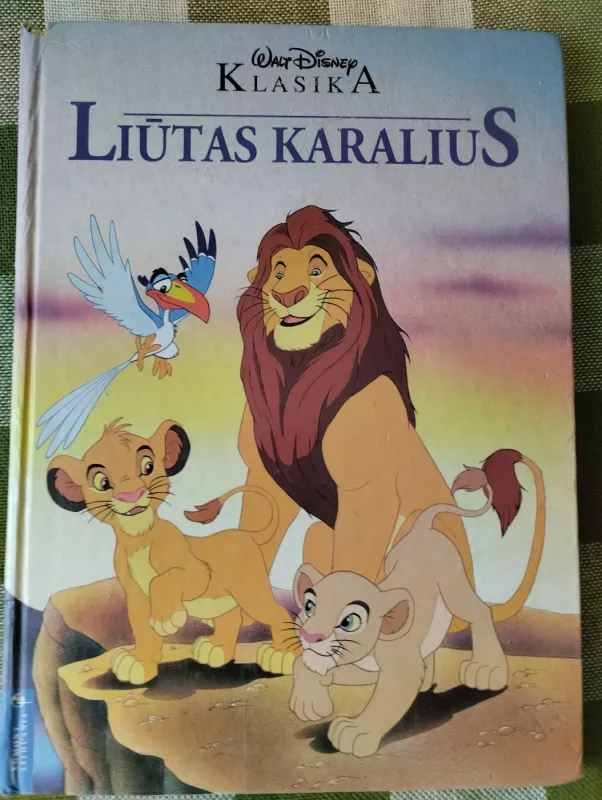 Liūtas karalius - Walt Disney, knyga 2