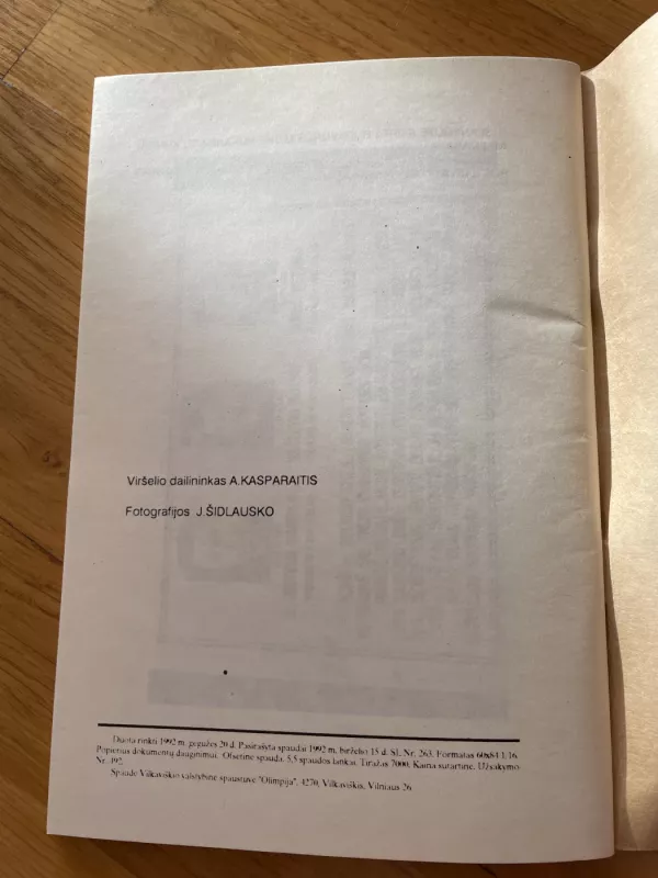 Užgesęs saulėtekis virš Budavonės - J. Šidlauskas, V.  Bartasevičius, knyga 5